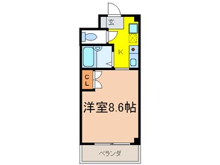 シャンテ三船Ⅲの物件間取画像